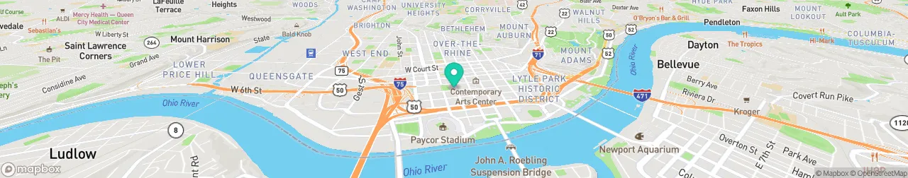 borne de recharge sur la carte