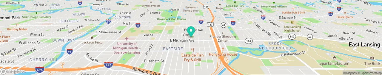 ev charging station on the map