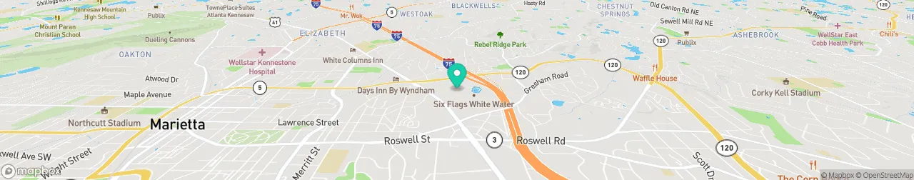 borne de recharge sur la carte