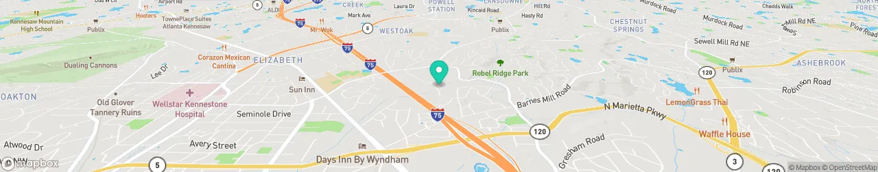 ev charging station on the map