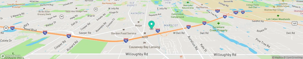 borne de recharge sur la carte