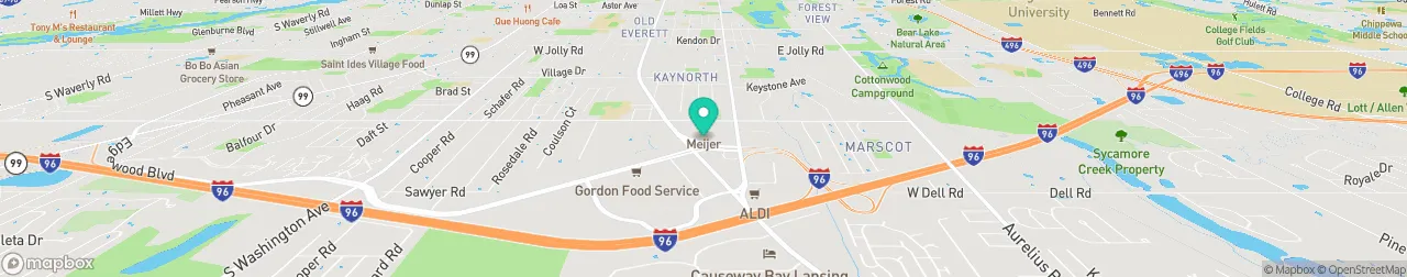 ev charging station on the map