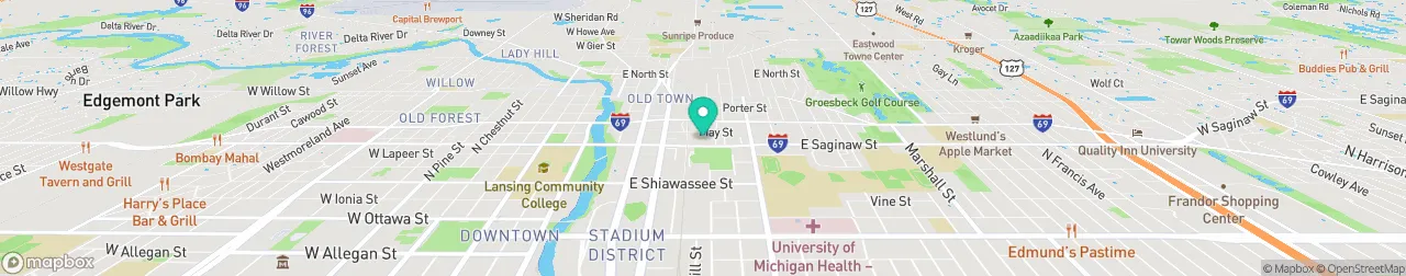 ev charging station on the map