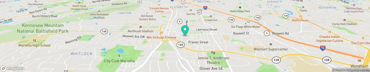 ev charging station on the map