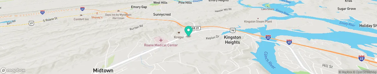 borne de recharge sur la carte