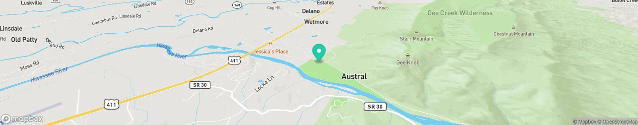 borne de recharge sur la carte