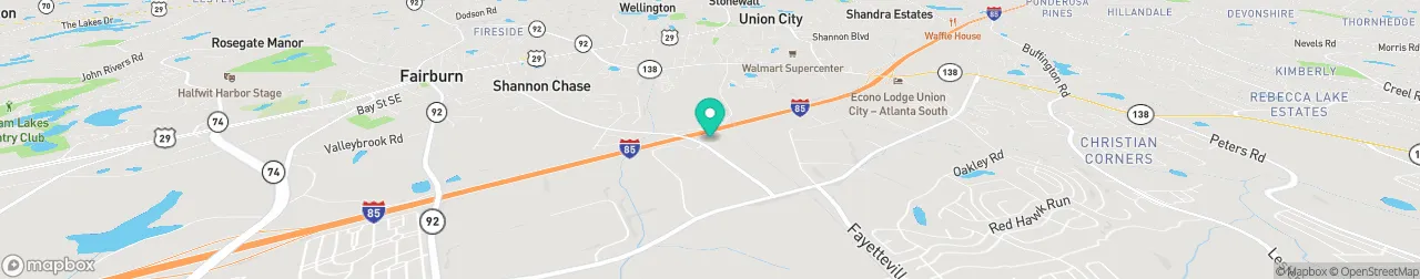 borne de recharge sur la carte