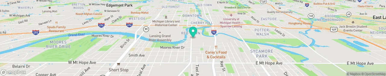 ev charging station on the map