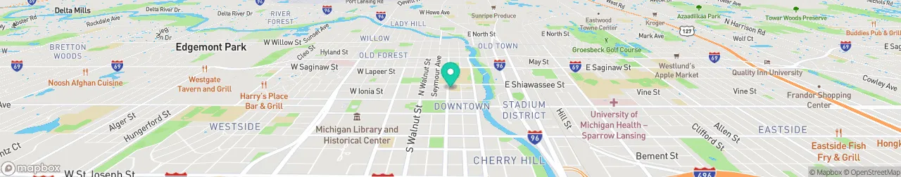 borne de recharge sur la carte