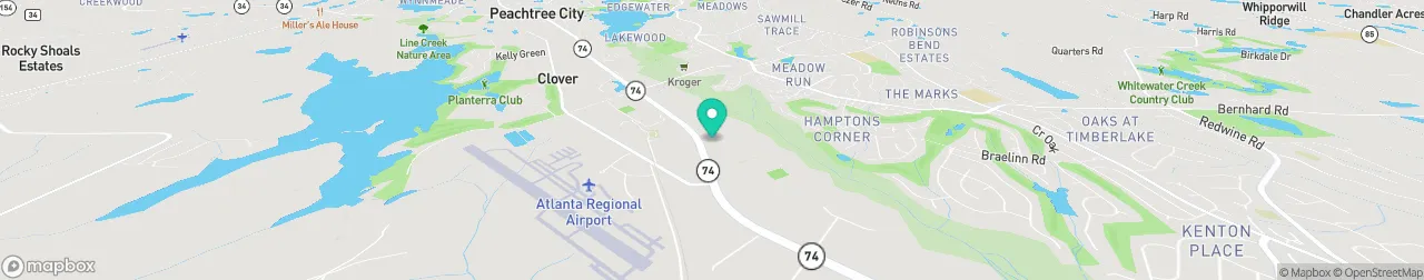 borne de recharge sur la carte