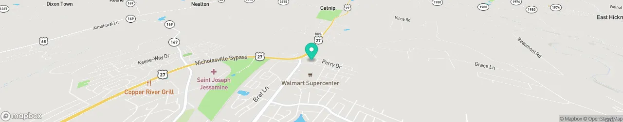 borne de recharge sur la carte