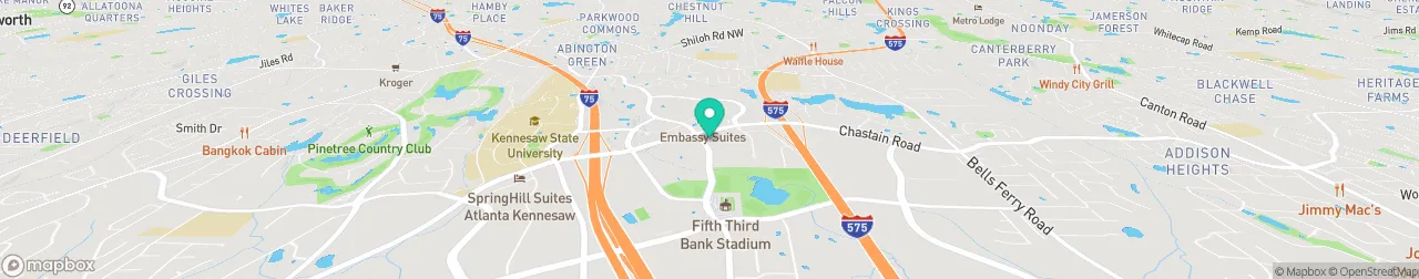 ev charging station on the map