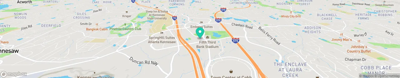 ev charging station on the map