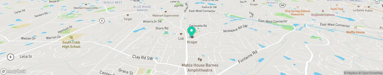 borne de recharge sur la carte