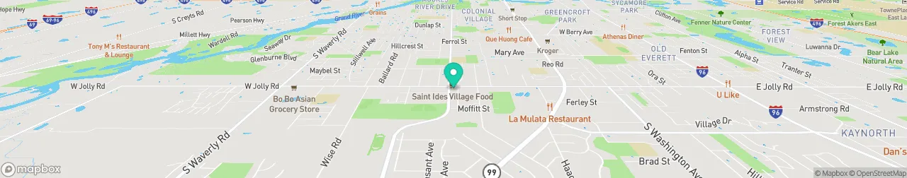 borne de recharge sur la carte