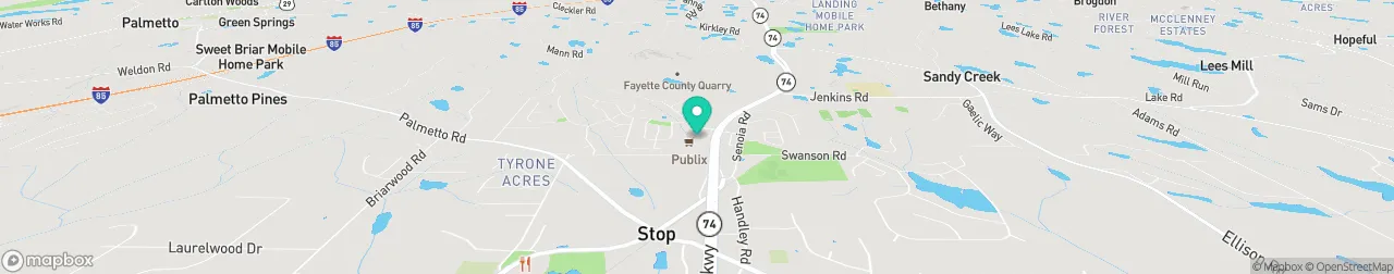 ev charging station on the map