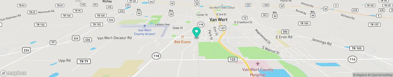 borne de recharge sur la carte