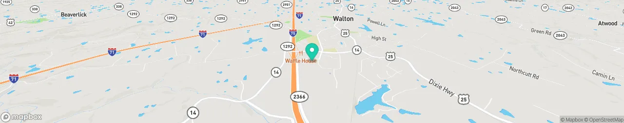 borne de recharge sur la carte