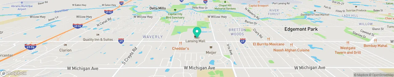 ev charging station on the map