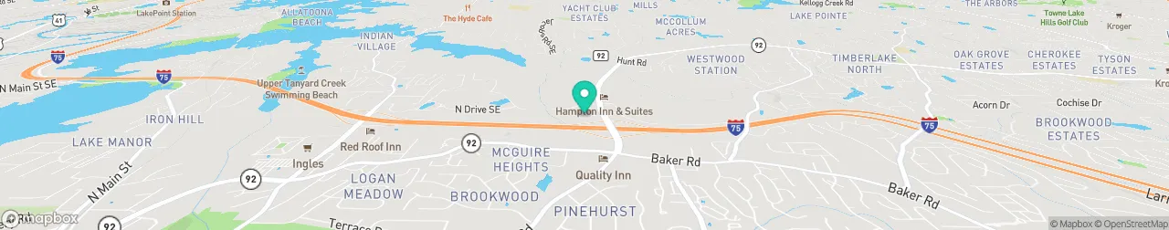 borne de recharge sur la carte