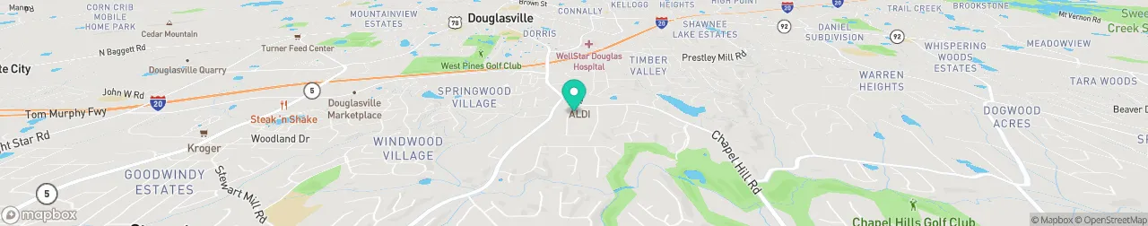 ev charging station on the map