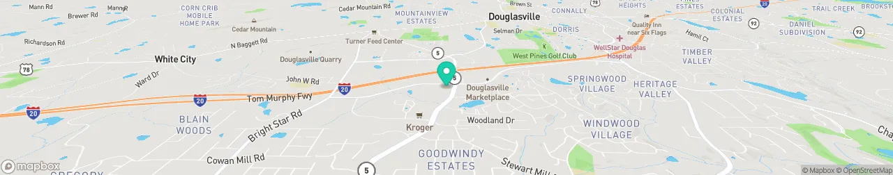 borne de recharge sur la carte