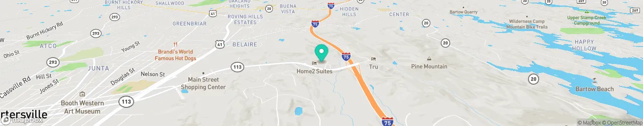 ev charging station on the map