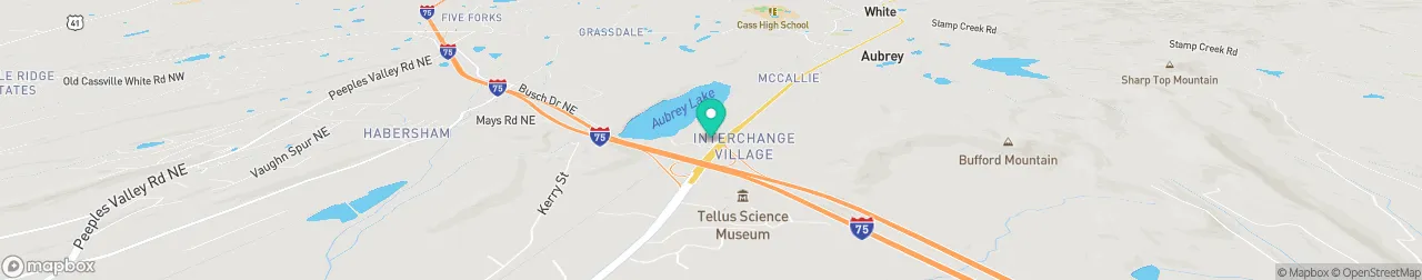 borne de recharge sur la carte