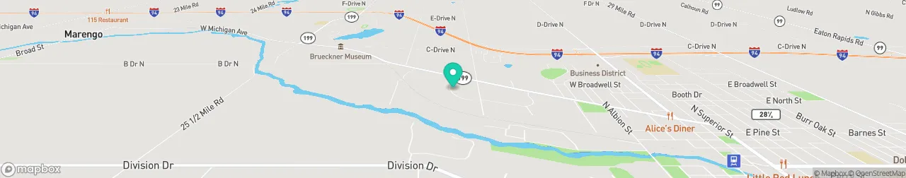 borne de recharge sur la carte