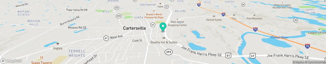 ev charging station on the map