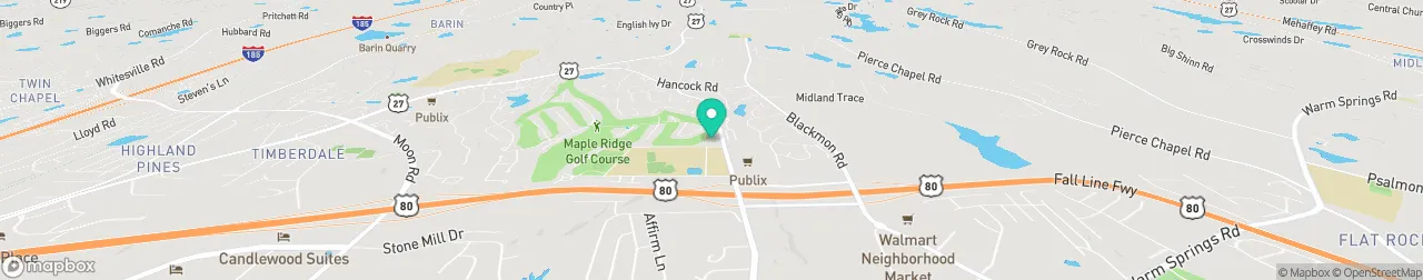 borne de recharge sur la carte