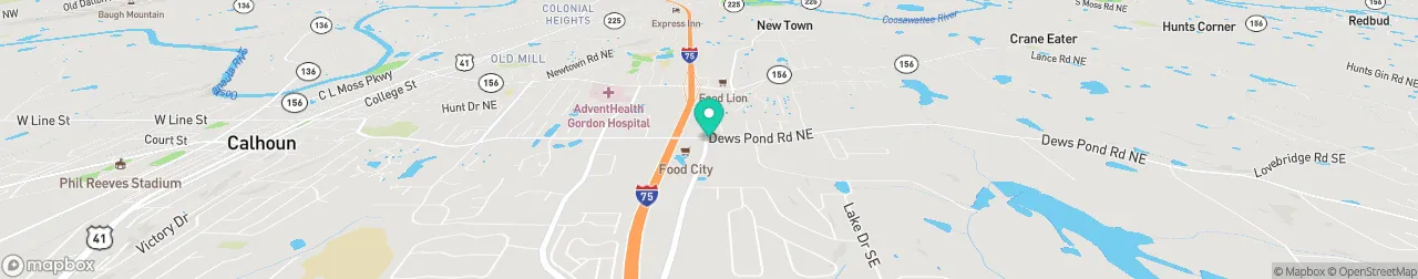 borne de recharge sur la carte