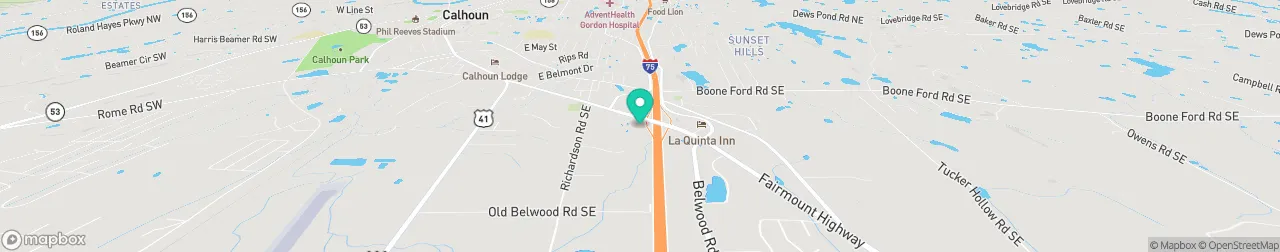 ev charging station on the map