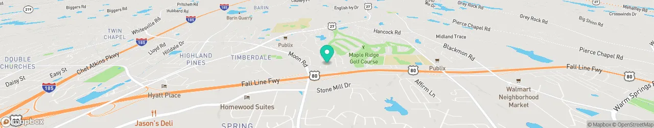 borne de recharge sur la carte