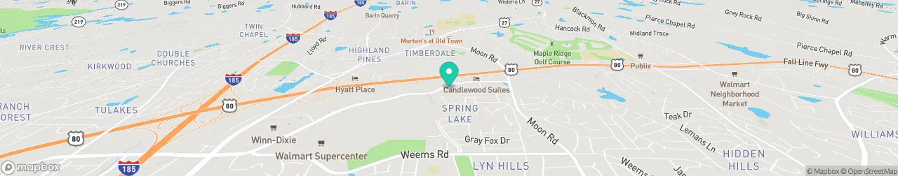 ev charging station on the map