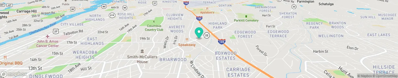 borne de recharge sur la carte