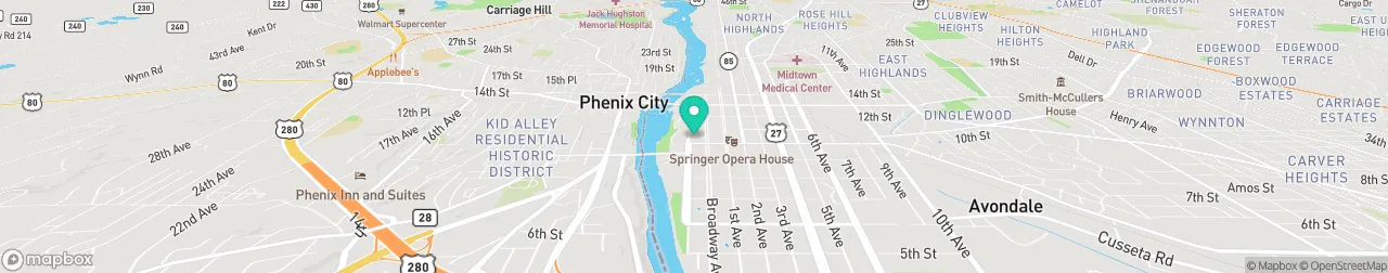 borne de recharge sur la carte