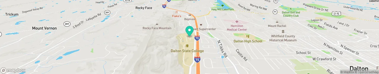 borne de recharge sur la carte