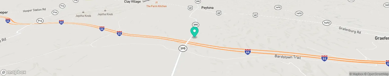 borne de recharge sur la carte