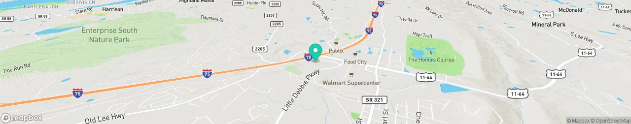 borne de recharge sur la carte