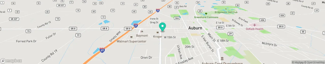 borne de recharge sur la carte