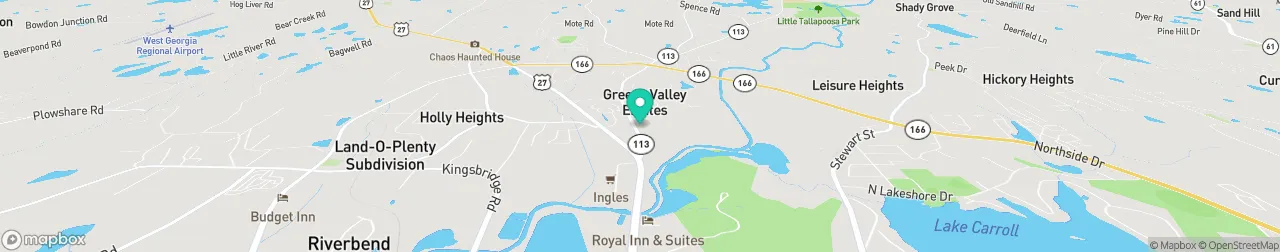 ev charging station on the map