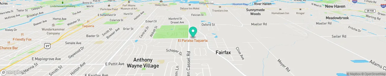 borne de recharge sur la carte