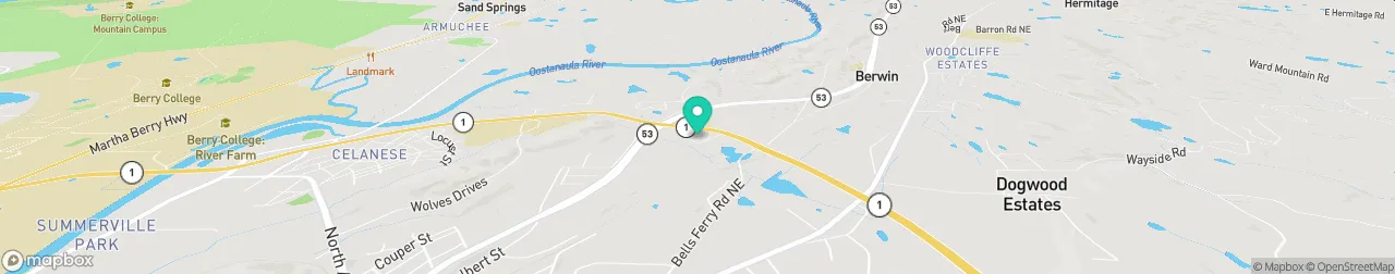 borne de recharge sur la carte