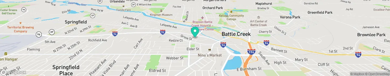 borne de recharge sur la carte