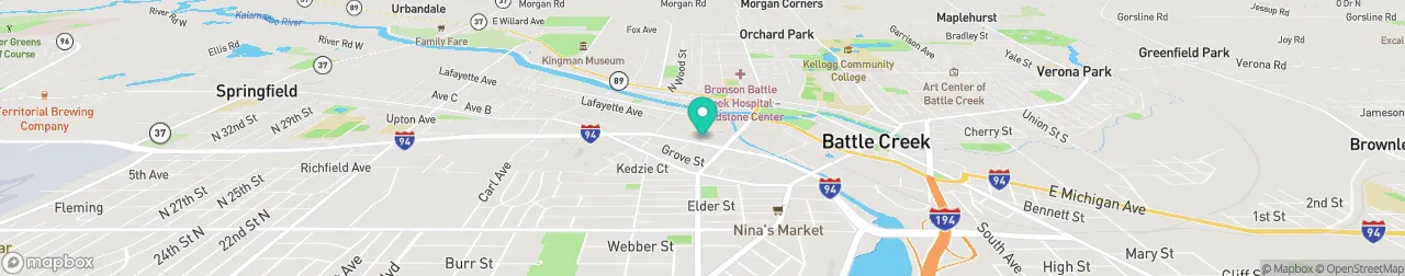 ev charging station on the map