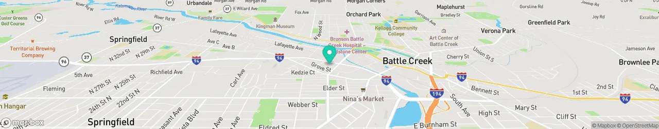 borne de recharge sur la carte