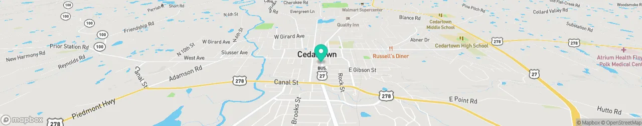 ev charging station on the map