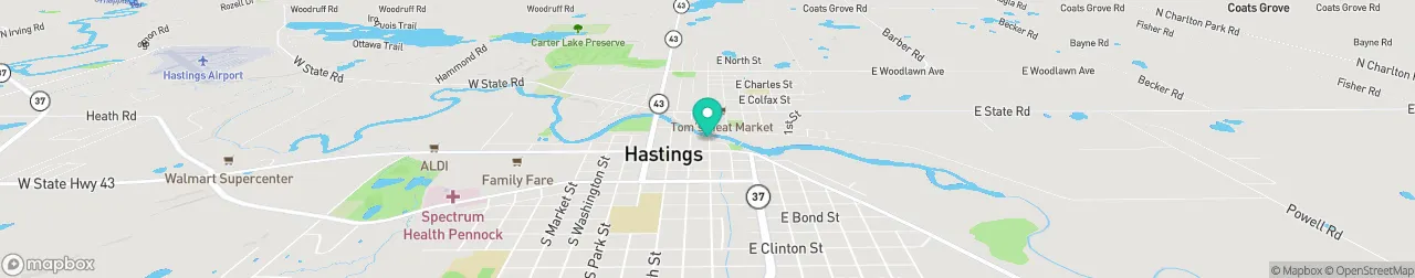 borne de recharge sur la carte