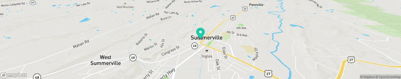 borne de recharge sur la carte